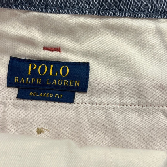 Polo Ralph Lauren NWT Relaxed Fit 10" Chino Shorts Men`s Size 42 Red - Picture 5 of 11